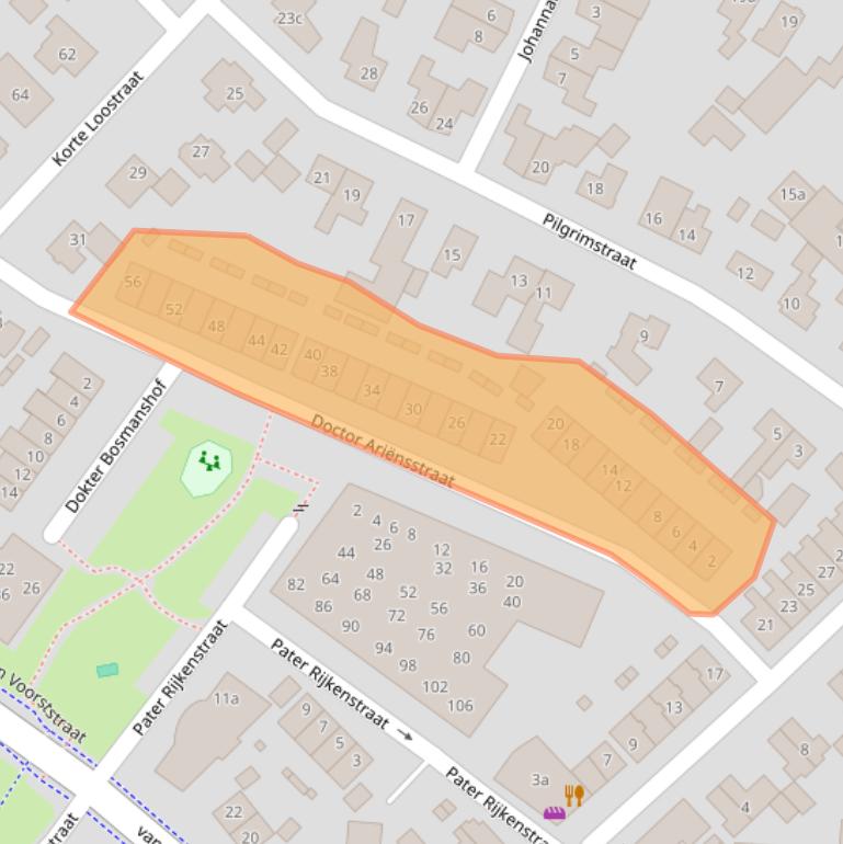 Kaart van postcodegebied 6851MK.