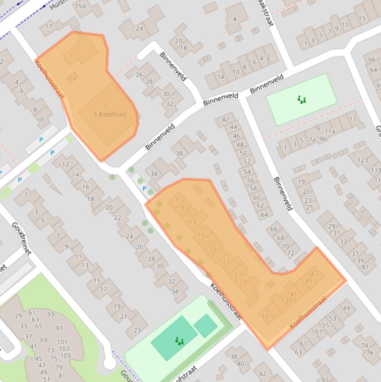 Kaart van postcodegebied 6851NB.