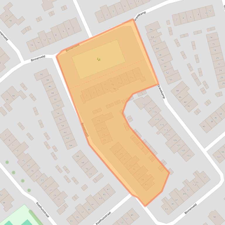 Kaart van postcodegebied 6851ND.
