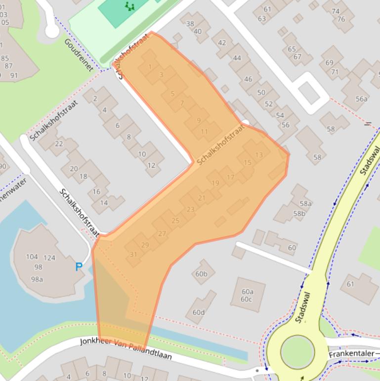 Kaart van postcodegebied 6851NX.