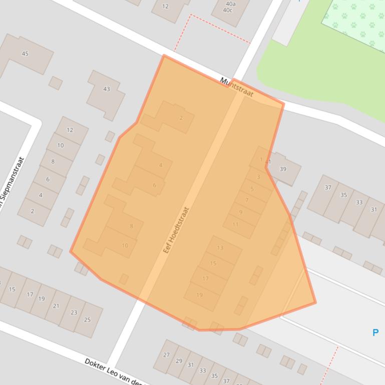 Kaart van postcodegebied 6851SB.