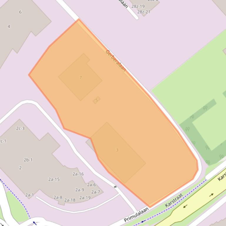 Kaart van postcodegebied 6851TA.