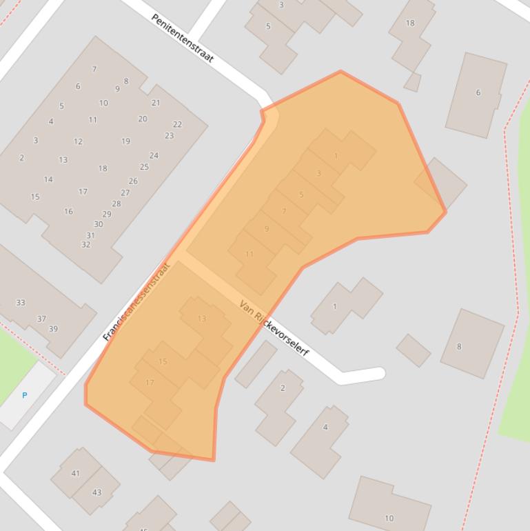 Kaart van postcodegebied 6851VC.