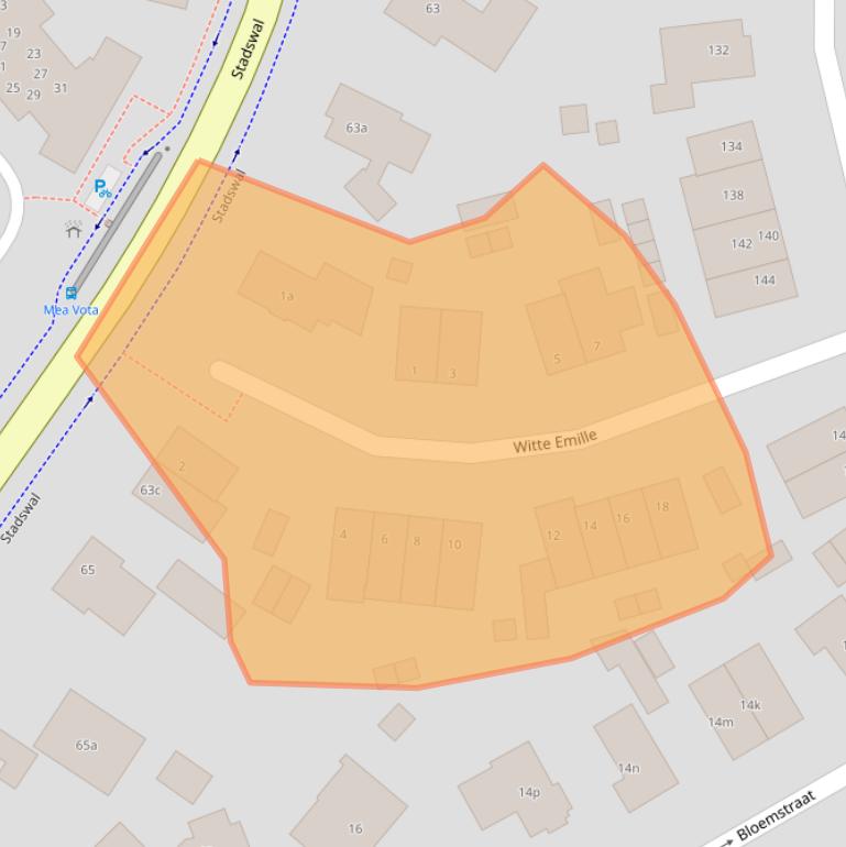 Kaart van postcodegebied 6851VL.