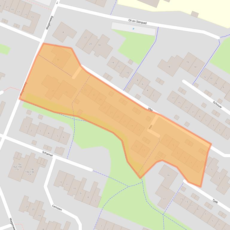 Kaart van postcodegebied 6852DL.