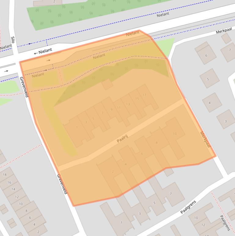 Kaart van postcodegebied 6852GL.