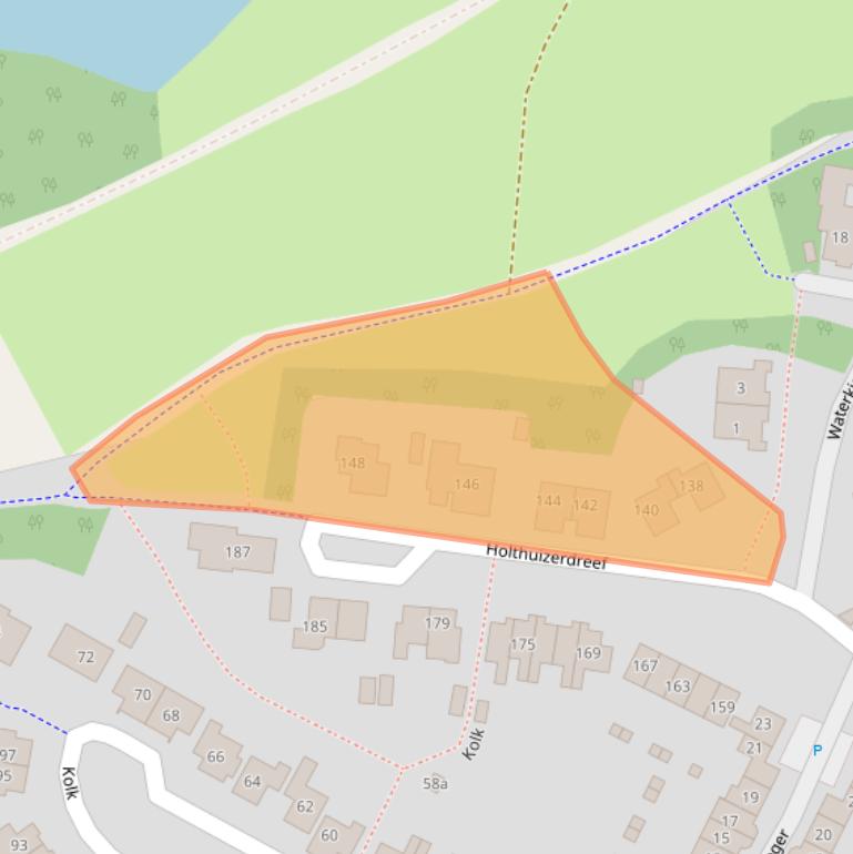 Kaart van postcodegebied 6852JG.