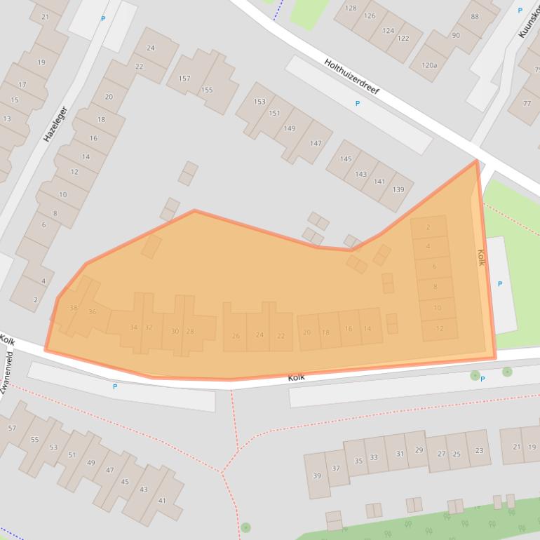 Kaart van postcodegebied 6852KA.