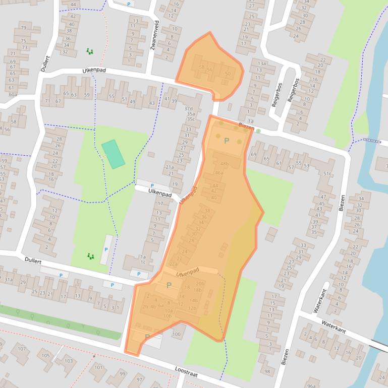 Kaart van postcodegebied 6852LV.