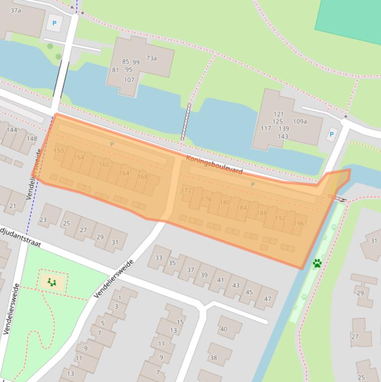Kaart van postcodegebied 6852PM.