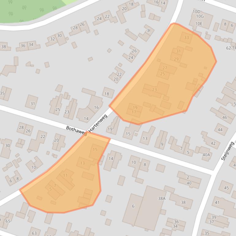 Kaart van postcodegebied 6861CL.