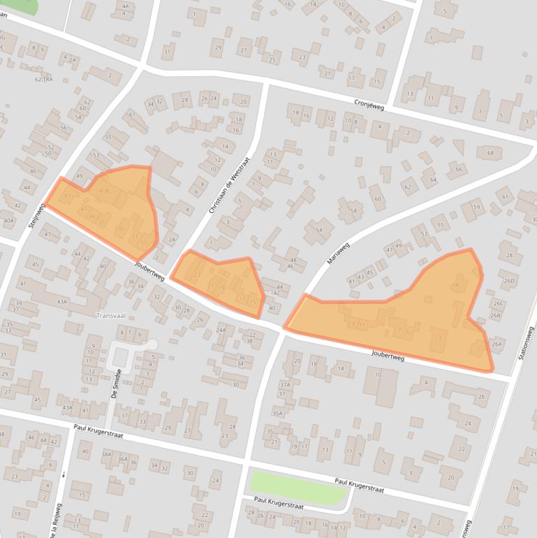 Kaart van postcodegebied 6861DM.