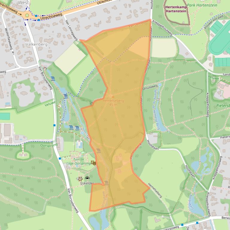 Kaart van postcodegebied 6862BN.