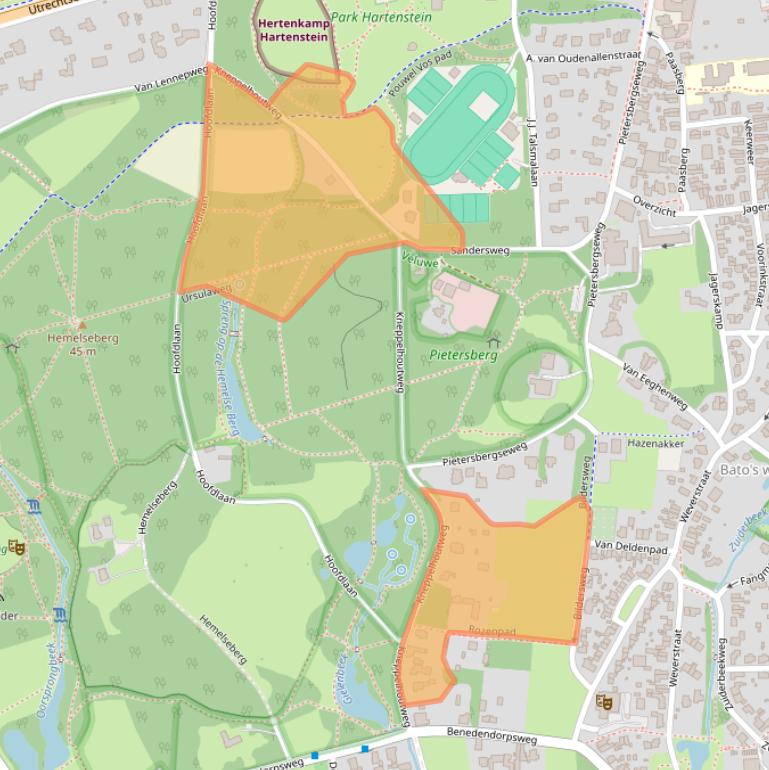 Kaart van postcodegebied 6862BP.