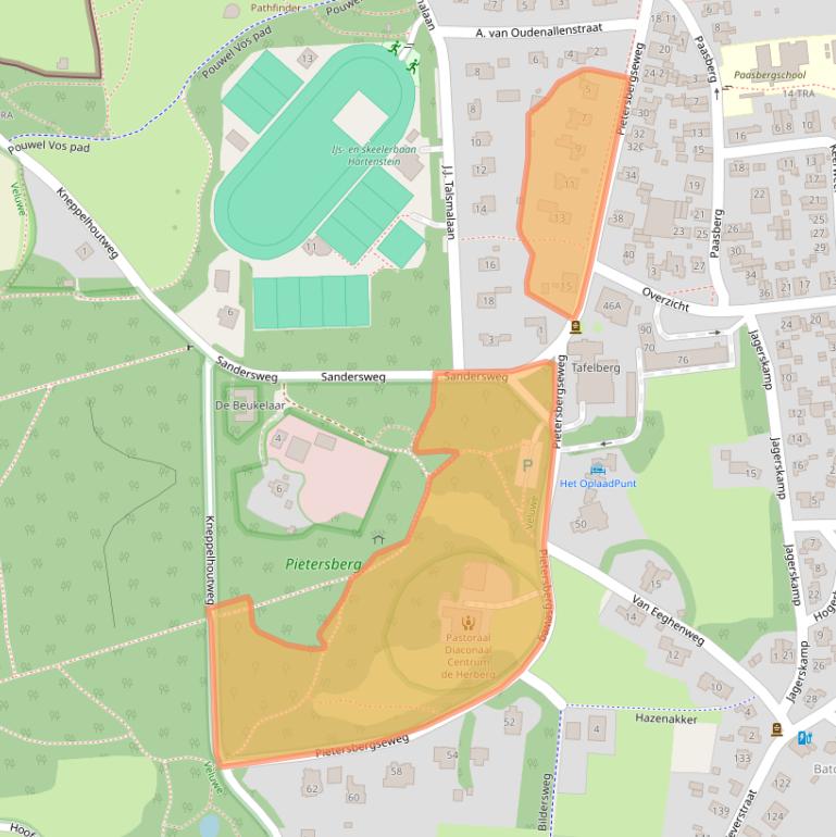 Kaart van postcodegebied 6862BT.