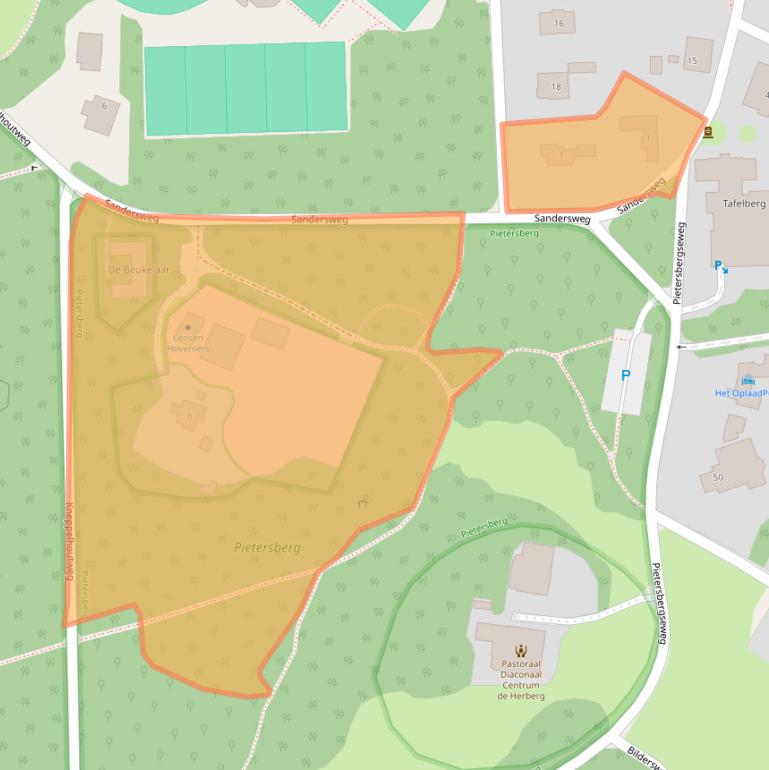 Kaart van postcodegebied 6862BX.