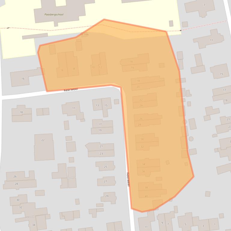 Kaart van postcodegebied 6862CE.