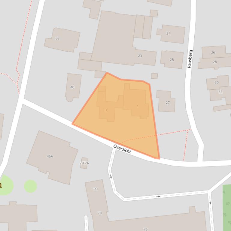 Kaart van postcodegebied 6862CR.