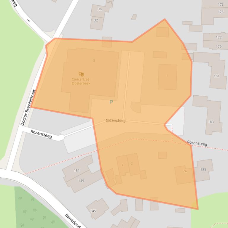 Kaart van postcodegebied 6862DH.