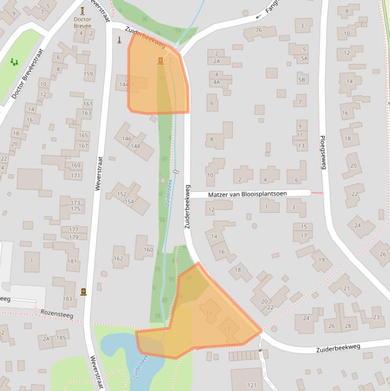 Kaart van postcodegebied 6862EL.