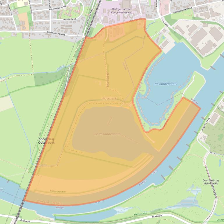 Kaart van postcodegebied 6862VT.