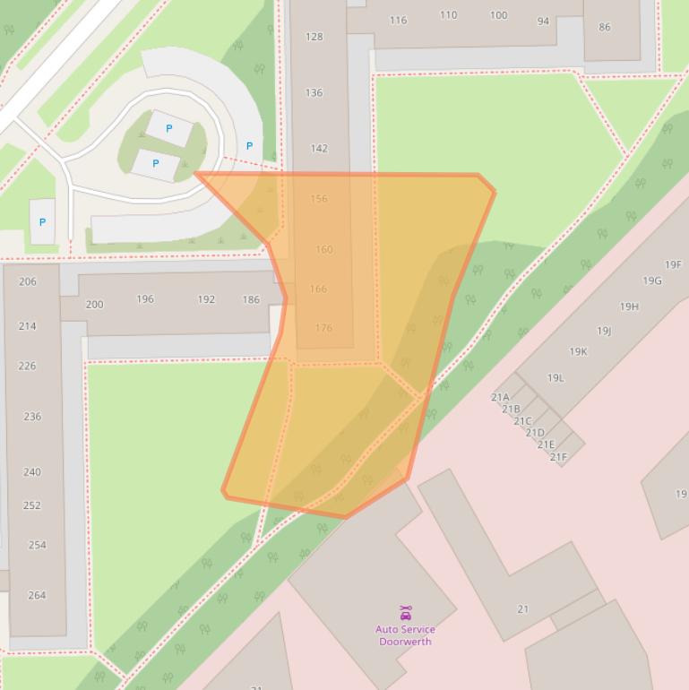 Kaart van postcodegebied 6865GL.