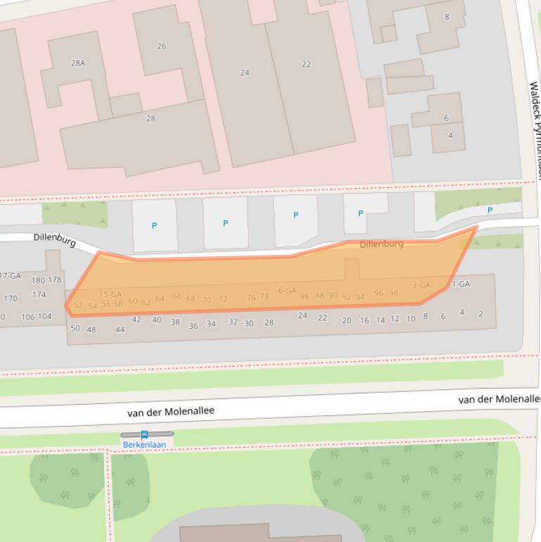 Kaart van postcodegebied 6865HM.