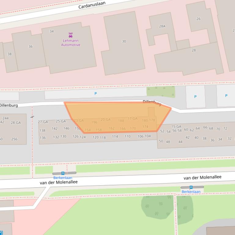 Kaart van postcodegebied 6865HP.