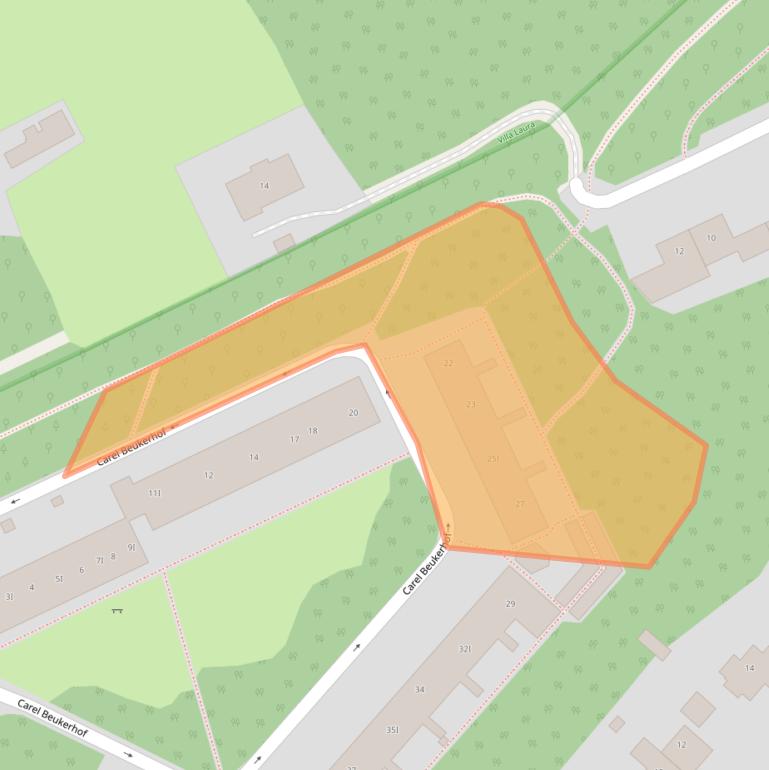 Kaart van postcodegebied 6866DK.