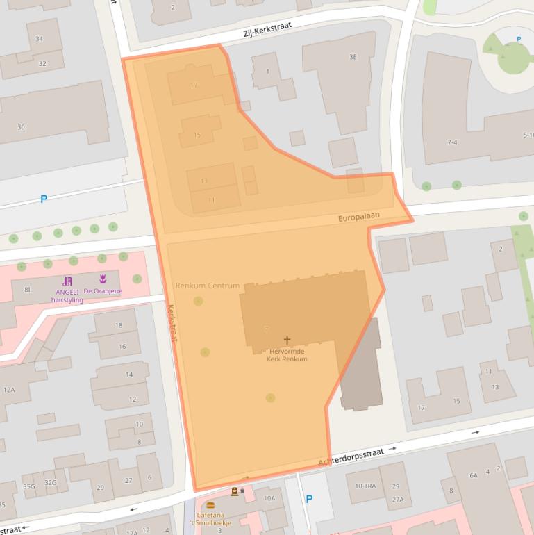 Kaart van postcodegebied 6871BG.