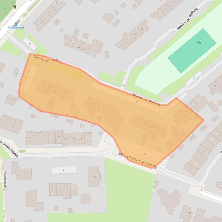 Kaart van postcodegebied 6871JH.