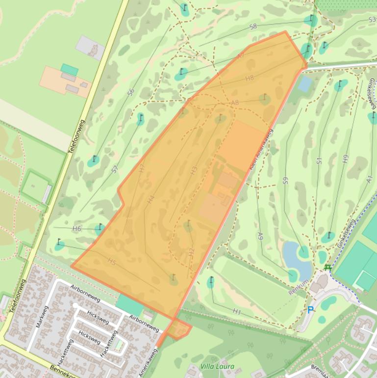 Kaart van postcodegebied 6871NK.