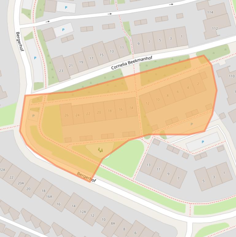 Kaart van postcodegebied 6871SG.