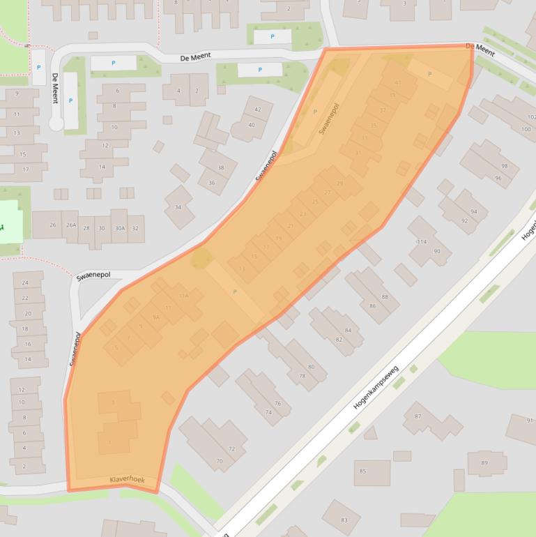 Kaart van postcodegebied 6871TN.