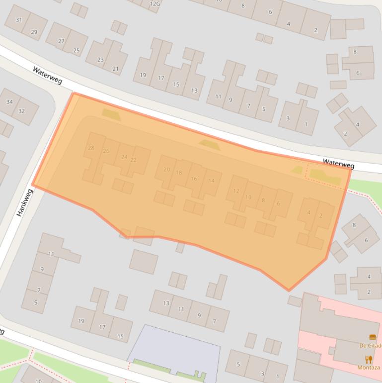 Kaart van postcodegebied 6871XG.