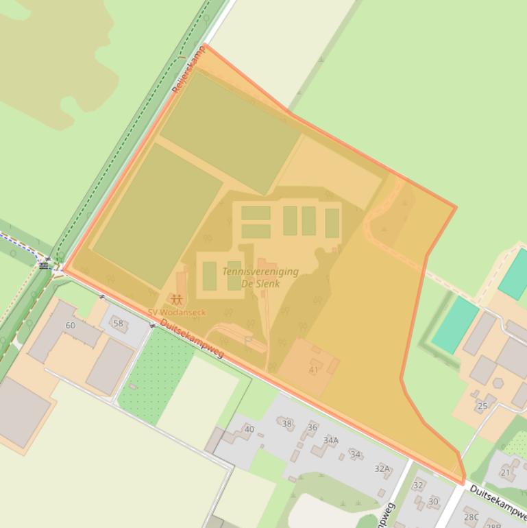 Kaart van postcodegebied 6874BV.