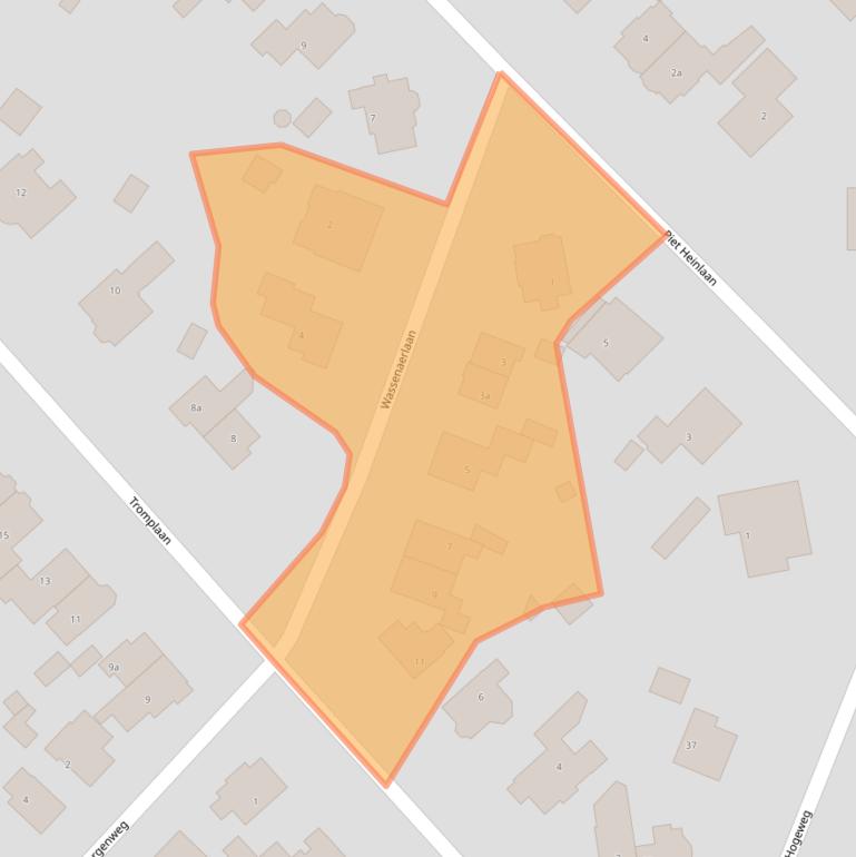 Kaart van postcodegebied 6881GE.