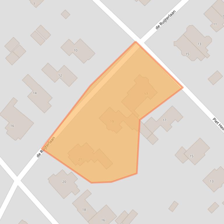 Kaart van postcodegebied 6881GR.