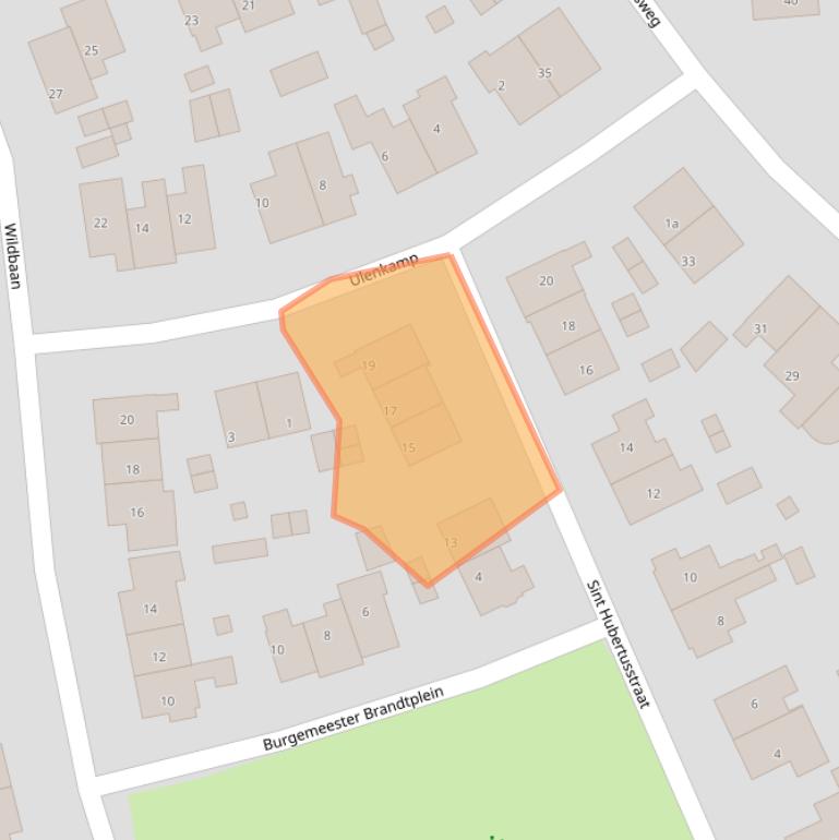 Kaart van postcodegebied 6881KN.