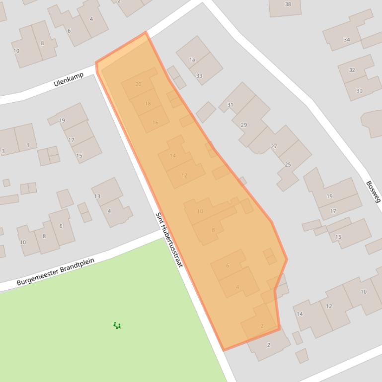 Kaart van postcodegebied 6881KP.