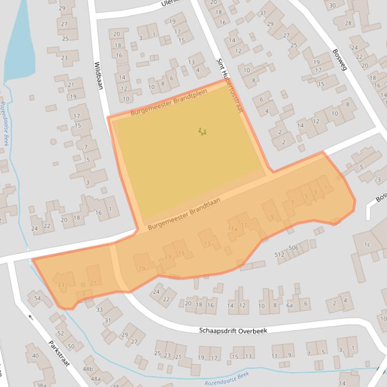 Kaart van postcodegebied 6881KV.
