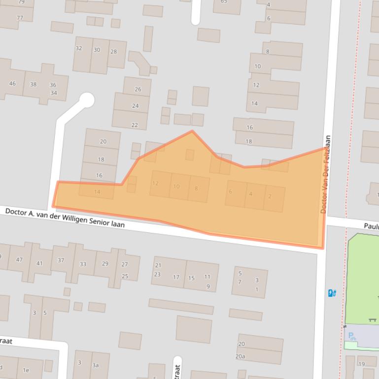 Kaart van postcodegebied 6882BK.