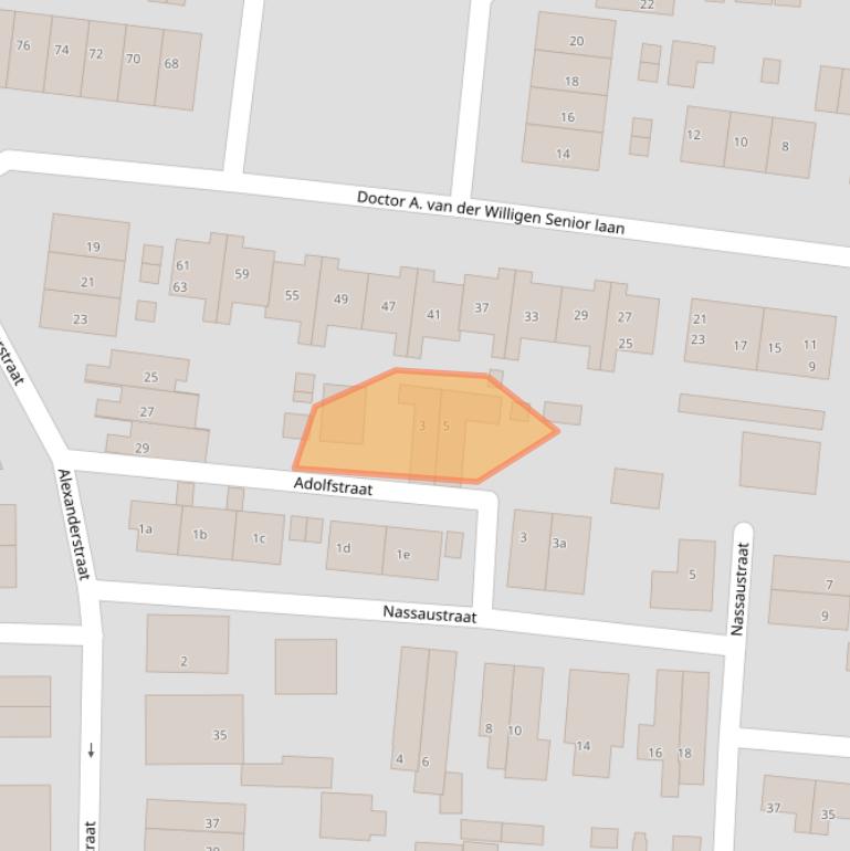 Kaart van postcodegebied 6882BN.