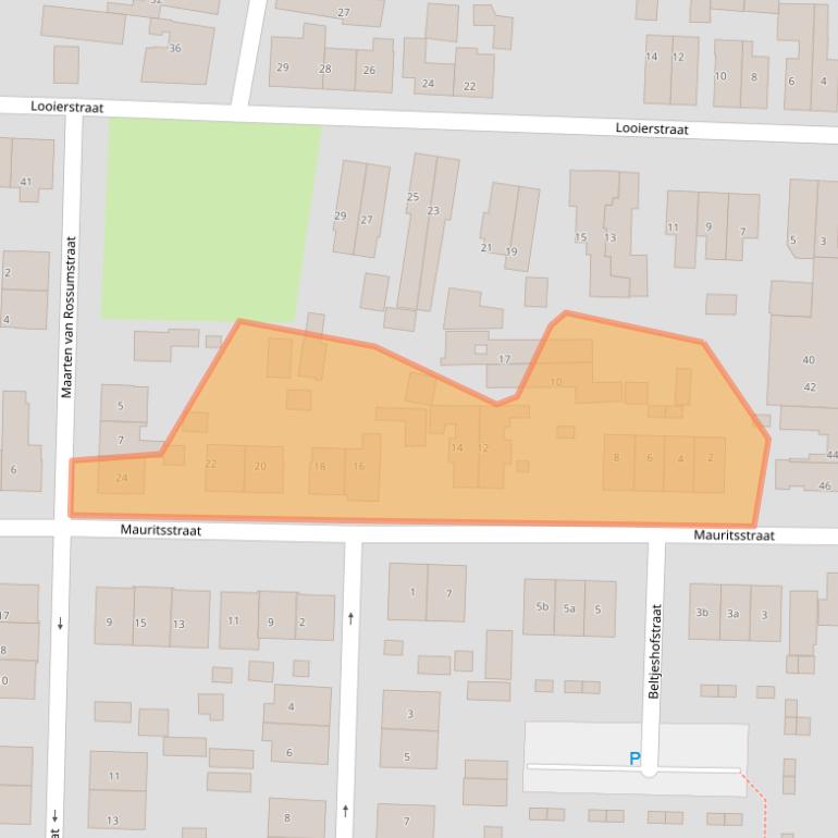 Kaart van postcodegebied 6882CB.