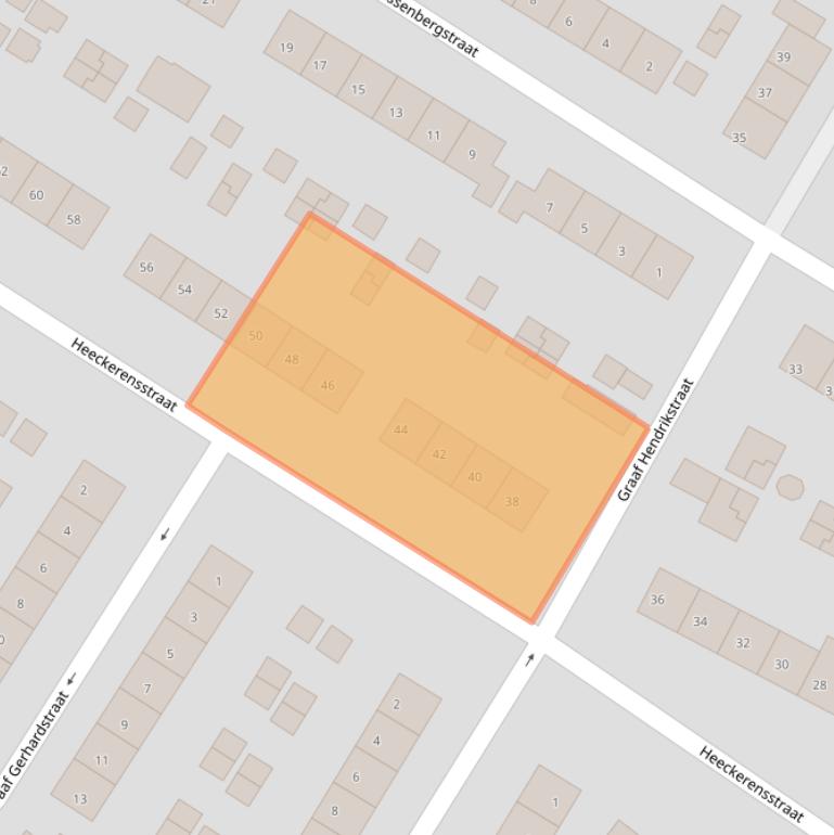 Kaart van postcodegebied 6882DC.