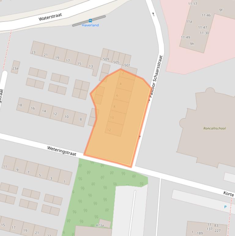 Kaart van postcodegebied 6882ET.