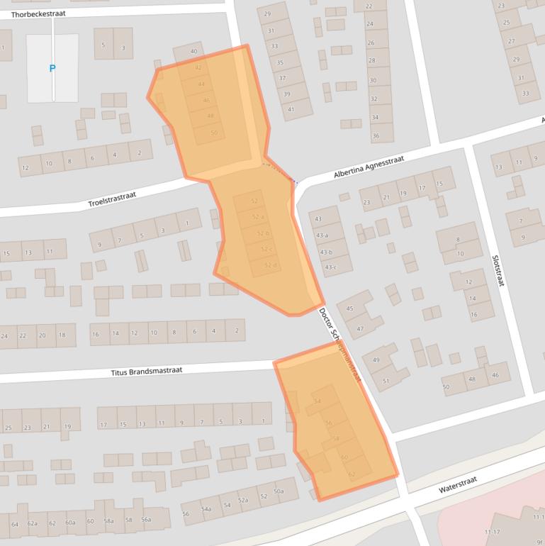 Kaart van postcodegebied 6882HP.