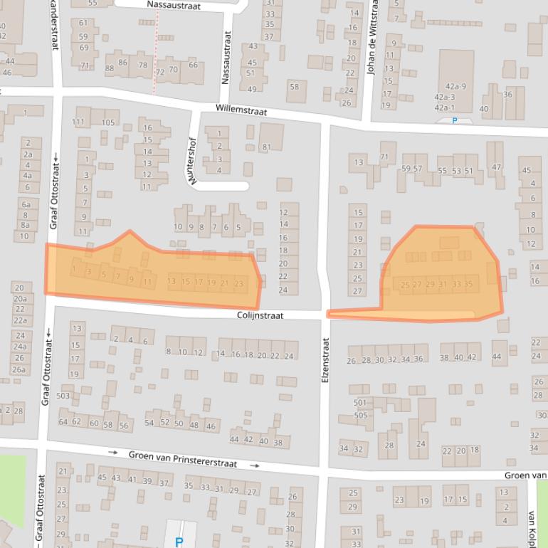 Kaart van postcodegebied 6882JN.
