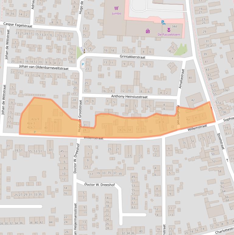 Kaart van postcodegebied 6882KD.