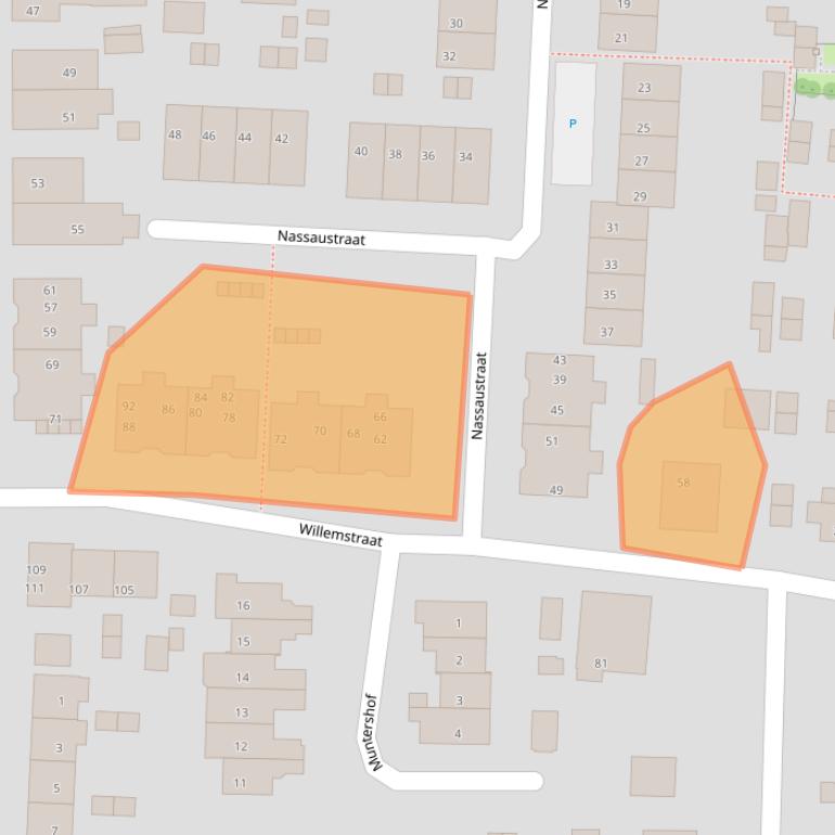 Kaart van postcodegebied 6882KE.